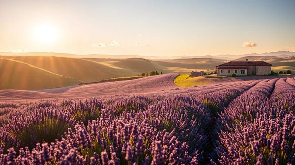 Venez camper au cœur des lavandes en drôme provençale !