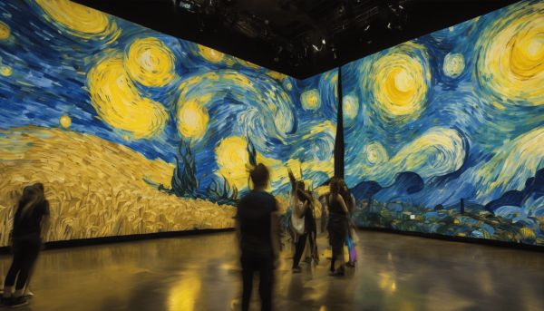 Vivre l’émotion de l’exposition van Gogh à travers une immersion totale